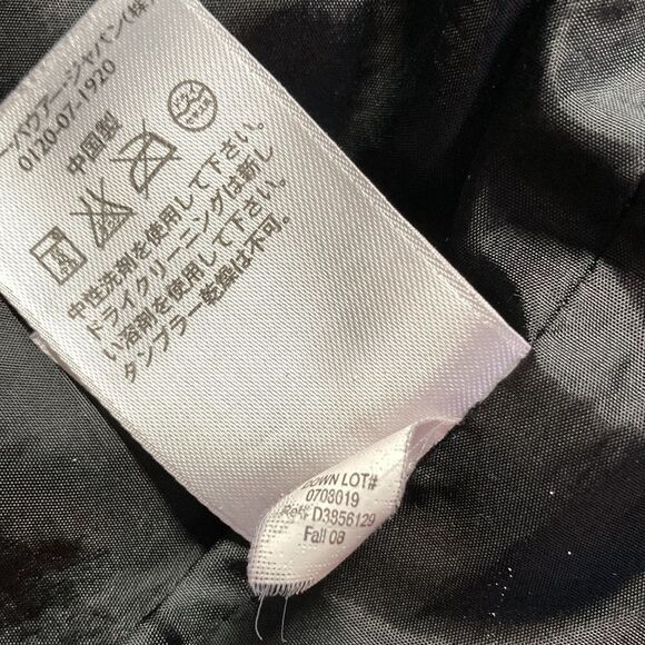 Eddie Bauer Womens Size L Premium Goose Down Black Quilted Zip Front Vest - Picture 11 of 11